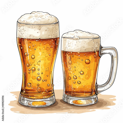 Beer Drink Very Cool , EPS format