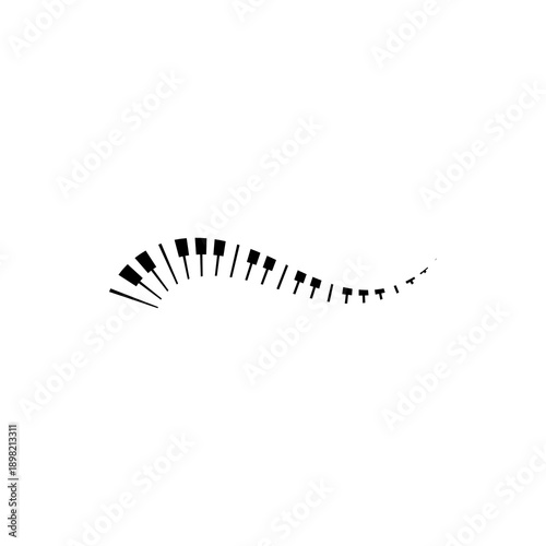 Collection of Various Black Makeup Brushes Arranged.