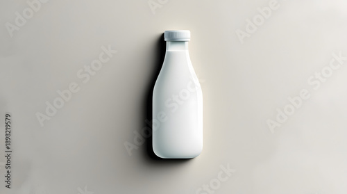 a milk bottle to sell out  a icon of bottle for brand logo 