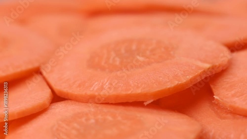  video of carrot slices