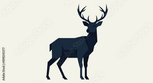 deer silhouette vector