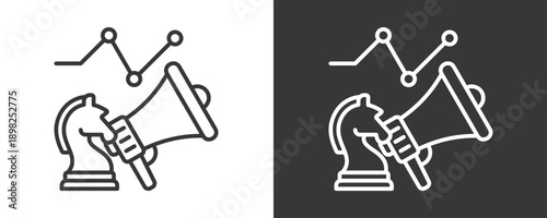 Analysis Icon Set Vector Collection Isolated In Black And White