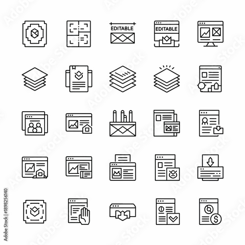 Document Management Icons