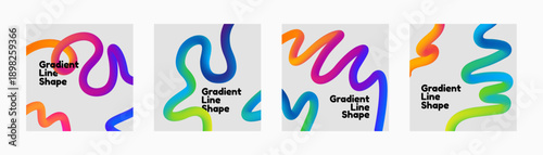 Vibrant abstract color waves with flowing ribbons create dynamic backgrounds. Modern gradient patterns blend colorful shapes in fluid 3D design for creative projects.