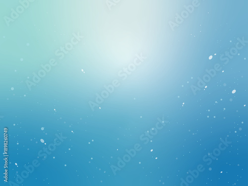 太陽光が差し込む水中の背景