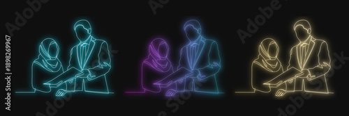 People discussing business ideas