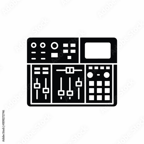 Sound Mixing Console Icon