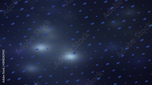 Creating Abstract Dotted Motion Graphics with Dark Blue Gradient Animation