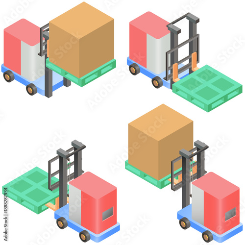 無人フォークリフト