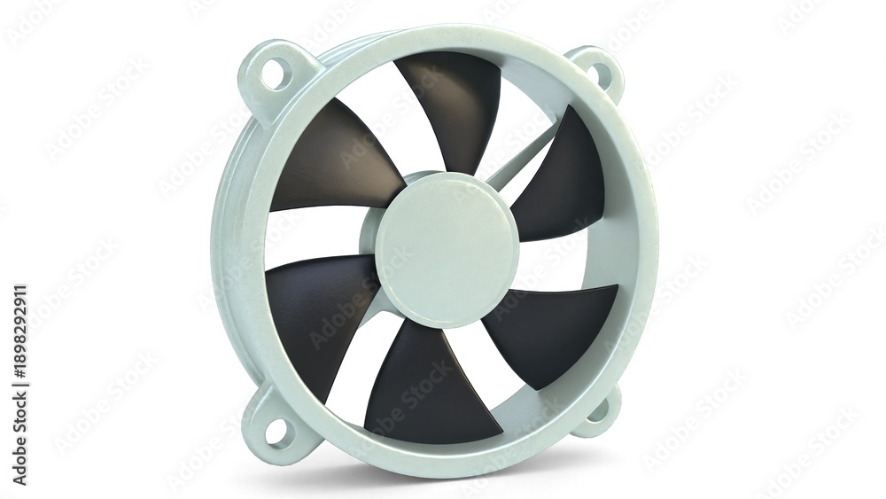 Obraz premium pc cabinet fan with round case