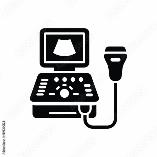 Ultrasound Machine Icon