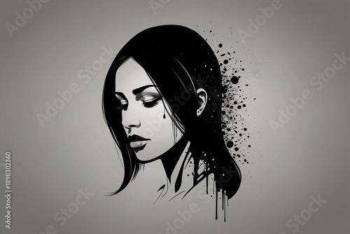 beautiful cinematic girl
