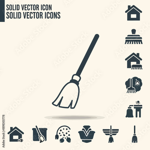 Cleaning Icon Set