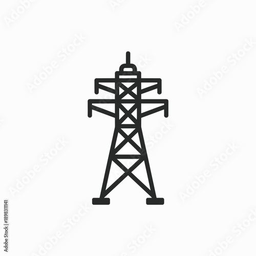 Electricity Pylon Icon