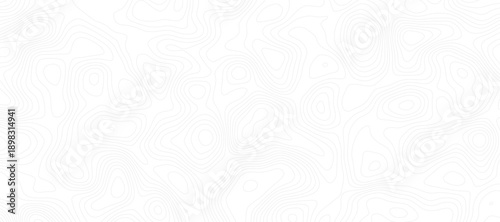 topographic map illustration with contour lines on a white background representing terrain elevation and relief in a visually striking and informative design.