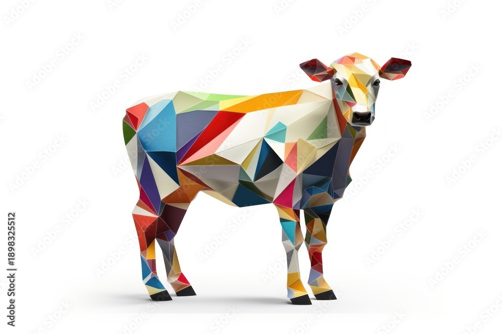 Obraz premium Cow cow livestock mammal.