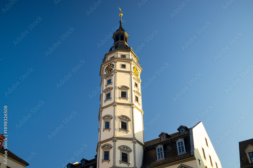 Obraz premium historic city gera in thuringia germany