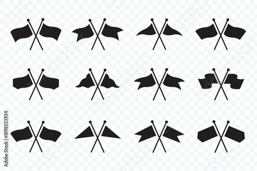 Flag icon set. Waving flag icon. Different flag icons set. Set of red flag icons. different shapes turkey flags, turkey map in official colors and proportion flagpole and wavy