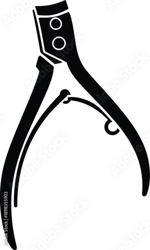 Nail clippers for cosmetic nail care and beauty