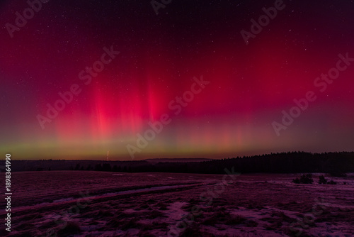 Wallpaper Mural Incredible Northern Lights in the Czech Republic Torontodigital.ca