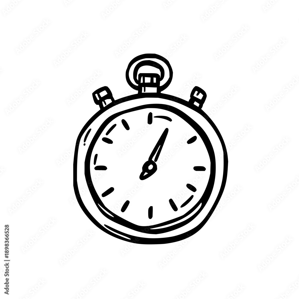 Obraz premium Stopwatch Timer Icon