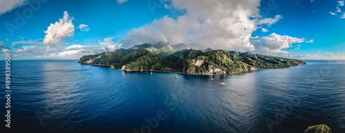 Fotografie Martinique drone panorama