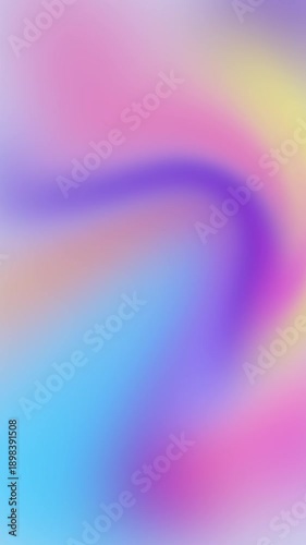 Vivid colors soft liquid gradient motion background. Vertical animation for branding mobile content.