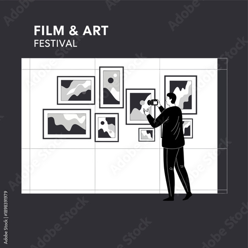 Art Exhibition Captures Creative Spirit Of Film And Festival Goers