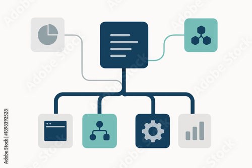 Internal Tool Ecosystem and Enterprise System Integration illustration