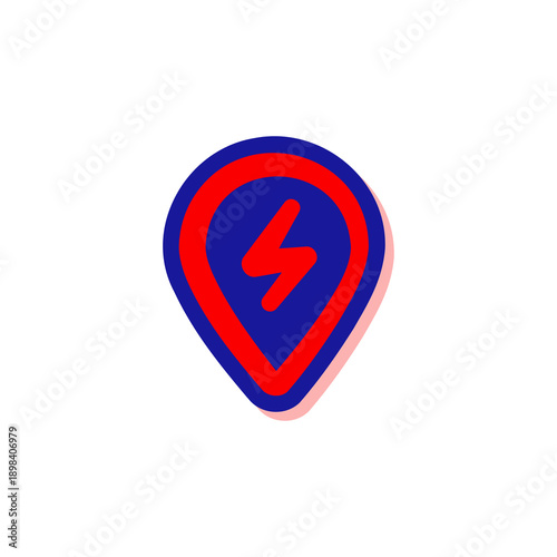 Vibrant lightning bolt icon isolated on transparent background Free Download Vibrant lightning bolt icon isolated on transparent background - GFXLoad