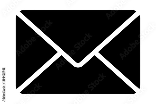 minimalist email symbol, conveying messages and correspondence in a digital age 
