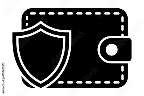 safe wallet graphic representing financial security and protection