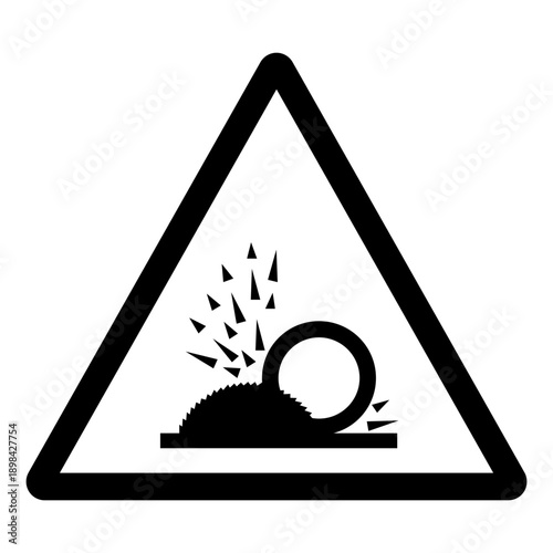 Splinter Release Symbol Sign ,Vector Illustration, Isolate On White Background Label.EPS10