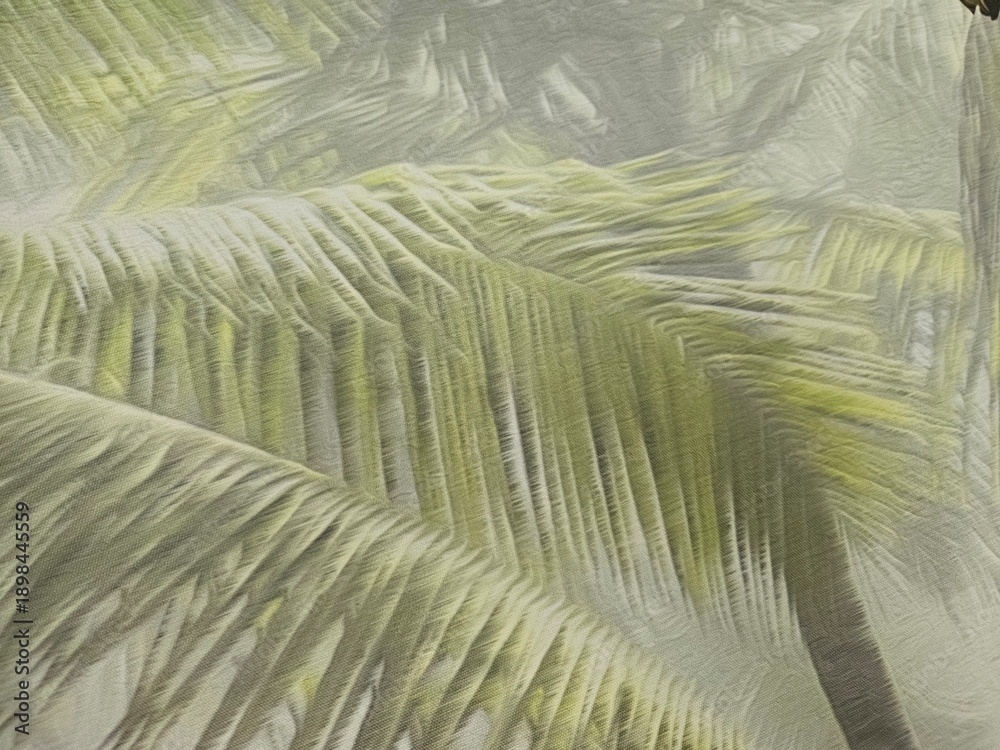 Obraz premium palm tree leaves