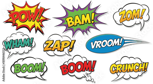 comic book sound effects