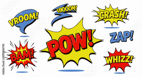 comic book sound effects