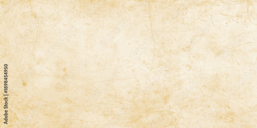 Fototapeta premium Vintage beige paper texture with scratches and marks