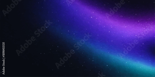 An abstract deep blue galaxy background featuring a bright starry night sky and glowing nebula clouds within the dark cosmic outer space universe