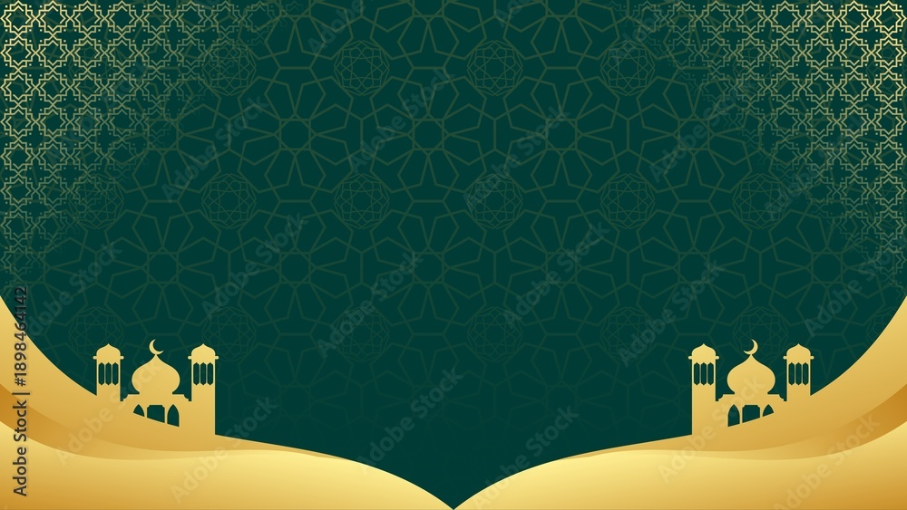 Fototapeta premium background image for ramadan day