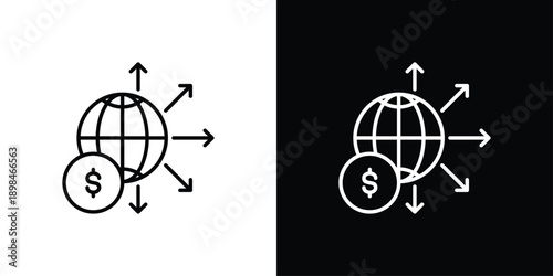 Expansion Icon Sheet Black And White