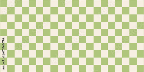 Abstract vector seamless pattern with distorted cage in y2k style. Twisted checkered funky background. 90s, 00s aesthetic. Retro wavy psychedelic checkerboard