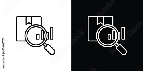 Product development Icon Sheet Black And White