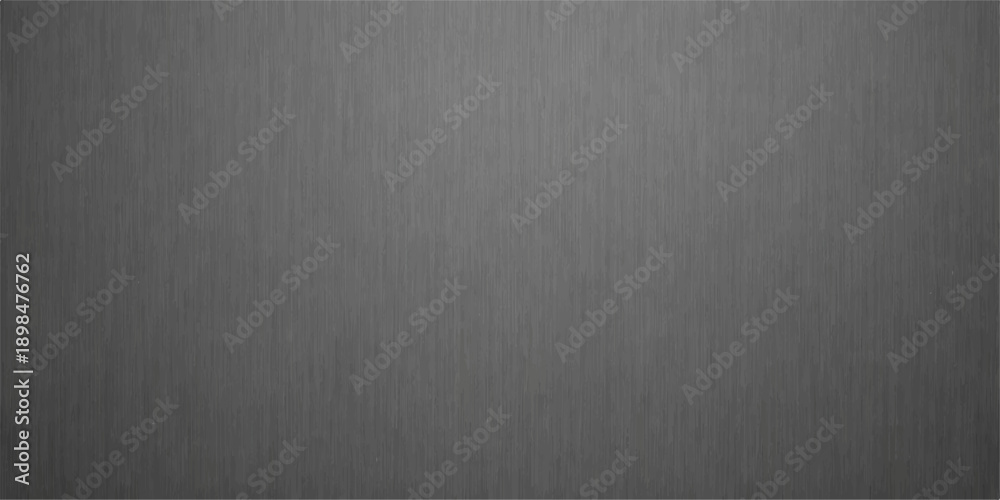 Fototapeta premium Brushed metal textured dark gray background