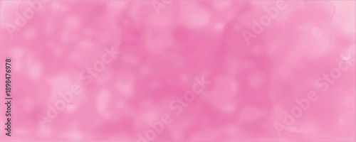Pink watercolors background. Abstract pink background with bubbles