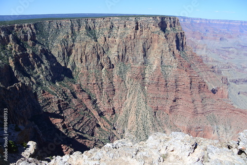 Steilwand  in die Schlucht des Little Colorado River	