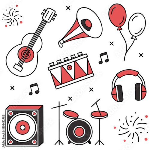 Music Festival Icon Pack