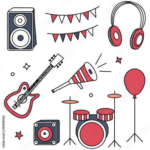 Music Festival Icon Pack