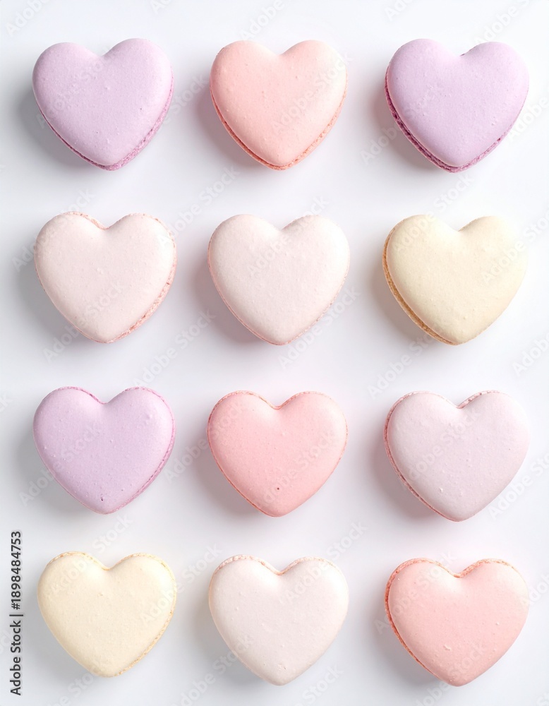 Fototapeta premium Macaron Heart