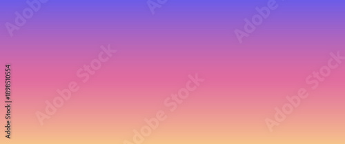 Sunset Gradation Background with Purple Pink and Peach Tones