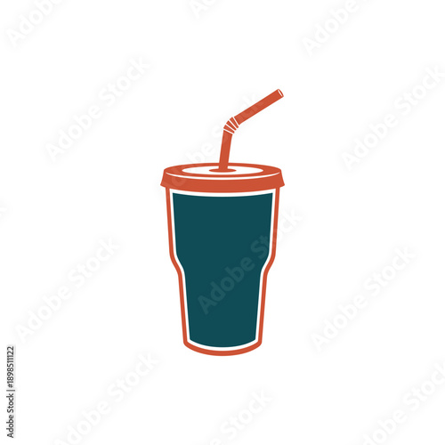 Illustration of a Disposable Plastic Cup.